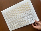 Baby born sticker sheet